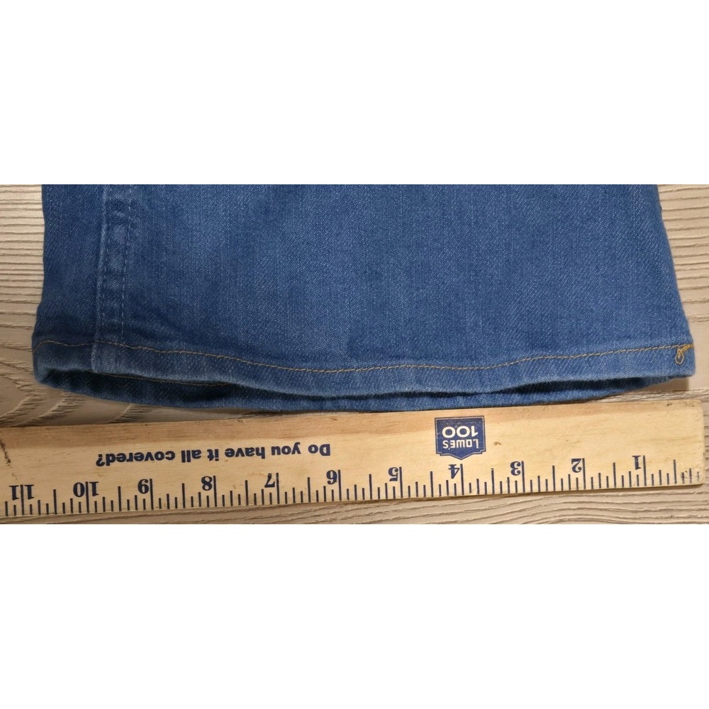 True Vintage Womens M.R. Mr LEE Jeans Blue Size 28 T Tall 30x32 Bell Bottoms - Picture 4 of 10
